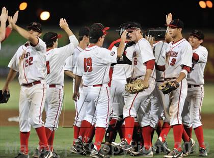 Thumbnail 1 in Los Alamitos vs. Harvard-Westlake (CIF-SS D1 Semi-Final) photogallery.