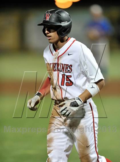 Thumbnail 3 in Los Alamitos vs. Harvard-Westlake (CIF-SS D1 Semi-Final) photogallery.