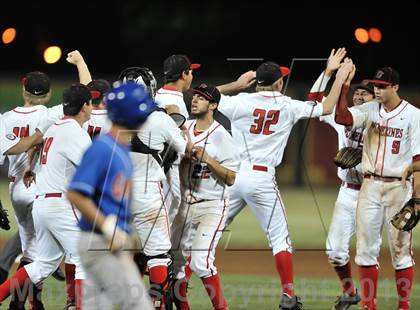 Thumbnail 1 in Los Alamitos vs. Harvard-Westlake (CIF-SS D1 Semi-Final) photogallery.