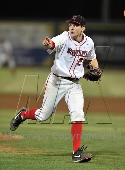 Thumbnail 3 in Los Alamitos vs. Harvard-Westlake (CIF-SS D1 Semi-Final) photogallery.