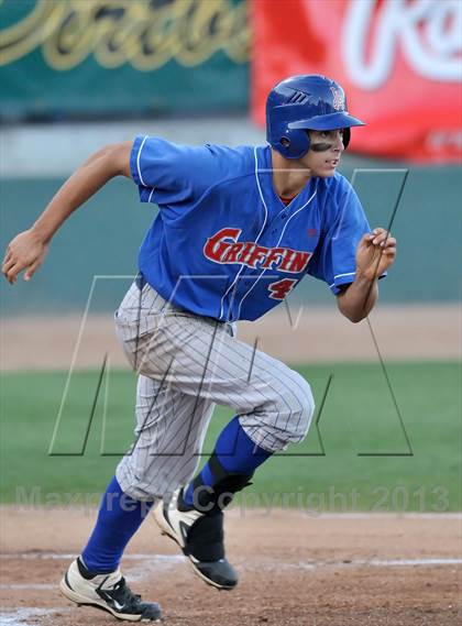 Thumbnail 2 in Los Alamitos vs. Harvard-Westlake (CIF-SS D1 Semi-Final) photogallery.
