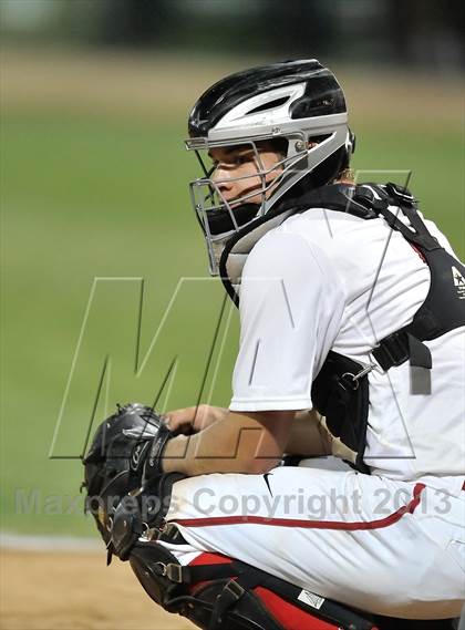 Thumbnail 2 in Los Alamitos vs. Harvard-Westlake (CIF-SS D1 Semi-Final) photogallery.