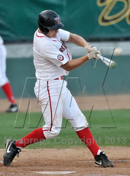 Thumbnail 2 in Los Alamitos vs. Harvard-Westlake (CIF-SS D1 Semi-Final) photogallery.