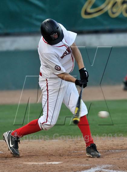 Thumbnail 2 in Los Alamitos vs. Harvard-Westlake (CIF-SS D1 Semi-Final) photogallery.