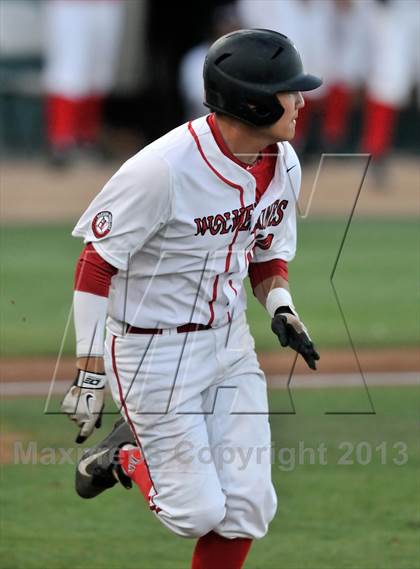 Thumbnail 3 in Los Alamitos vs. Harvard-Westlake (CIF-SS D1 Semi-Final) photogallery.