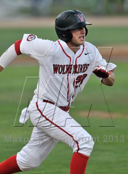 Thumbnail 3 in Los Alamitos vs. Harvard-Westlake (CIF-SS D1 Semi-Final) photogallery.