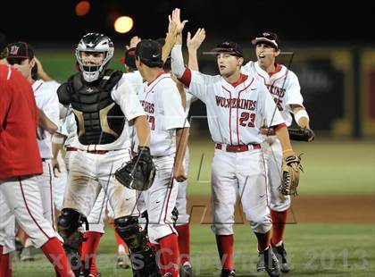 Thumbnail 3 in Los Alamitos vs. Harvard-Westlake (CIF-SS D1 Semi-Final) photogallery.
