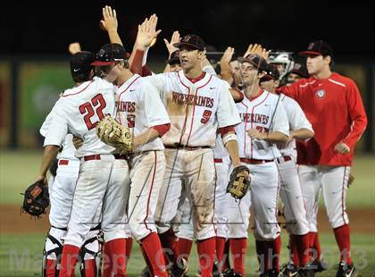Thumbnail 3 in Los Alamitos vs. Harvard-Westlake (CIF-SS D1 Semi-Final) photogallery.