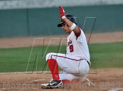 Thumbnail 2 in Los Alamitos vs. Harvard-Westlake (CIF-SS D1 Semi-Final) photogallery.
