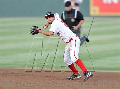 Thumbnail 2 in Los Alamitos vs. Harvard-Westlake (CIF-SS D1 Semi-Final) photogallery.