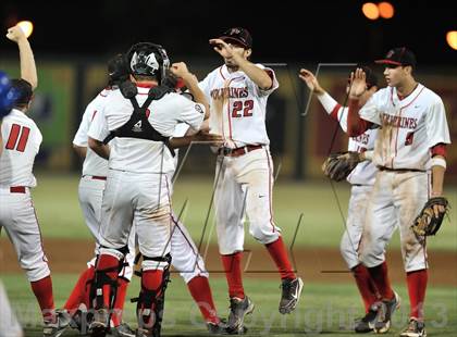 Thumbnail 1 in Los Alamitos vs. Harvard-Westlake (CIF-SS D1 Semi-Final) photogallery.