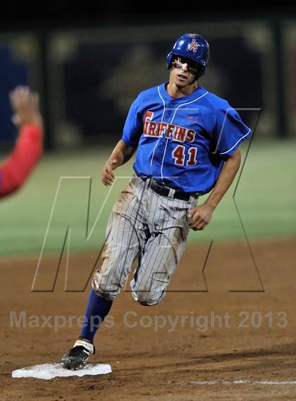 Thumbnail 2 in Los Alamitos vs. Harvard-Westlake (CIF-SS D1 Semi-Final) photogallery.