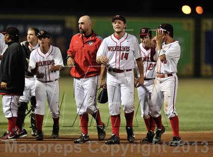 Thumbnail 2 in Los Alamitos vs. Harvard-Westlake (CIF-SS D1 Semi-Final) photogallery.