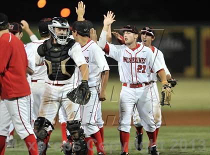Thumbnail 2 in Los Alamitos vs. Harvard-Westlake (CIF-SS D1 Semi-Final) photogallery.