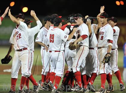 Thumbnail 3 in Los Alamitos vs. Harvard-Westlake (CIF-SS D1 Semi-Final) photogallery.
