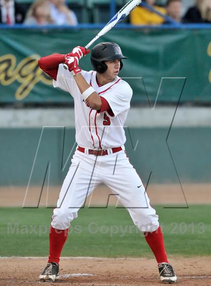 Thumbnail 2 in Los Alamitos vs. Harvard-Westlake (CIF-SS D1 Semi-Final) photogallery.