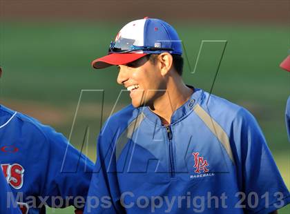 Thumbnail 2 in Los Alamitos vs. Harvard-Westlake (CIF-SS D1 Semi-Final) photogallery.