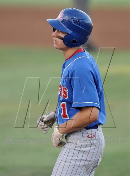 Thumbnail 1 in Los Alamitos vs. Harvard-Westlake (CIF-SS D1 Semi-Final) photogallery.