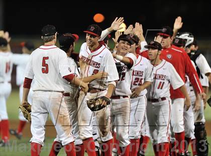 Thumbnail 3 in Los Alamitos vs. Harvard-Westlake (CIF-SS D1 Semi-Final) photogallery.