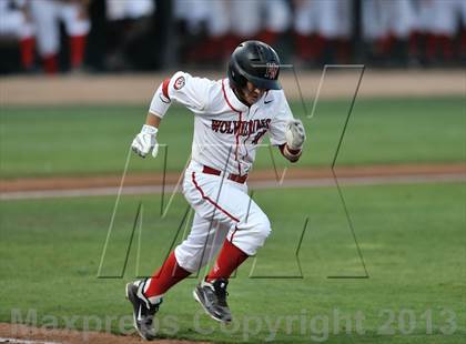 Thumbnail 2 in Los Alamitos vs. Harvard-Westlake (CIF-SS D1 Semi-Final) photogallery.