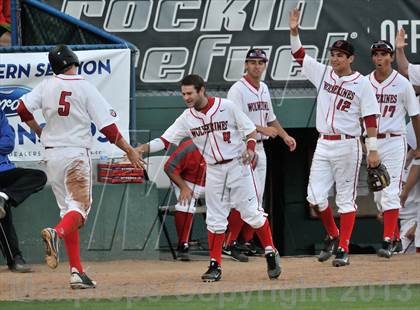 Thumbnail 2 in Los Alamitos vs. Harvard-Westlake (CIF-SS D1 Semi-Final) photogallery.