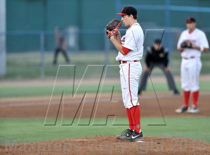Thumbnail 2 in Los Alamitos vs. Harvard-Westlake (CIF-SS D1 Semi-Final) photogallery.