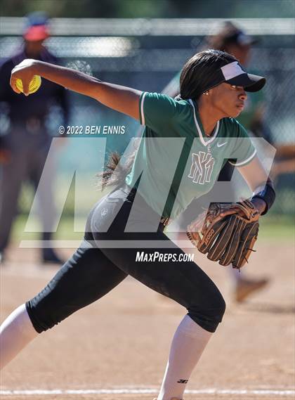 Thumbnail 3 in Kennesaw Mountain vs Hillgrove (GHSA 7A State Tournament) photogallery.