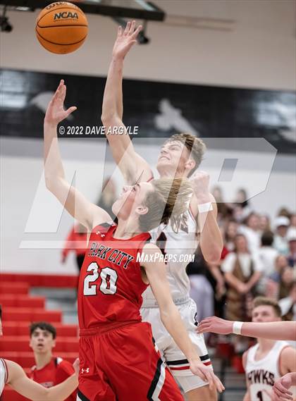 Thumbnail 3 in Alta vs. Park City (UHSAA 5A First Round) photogallery.