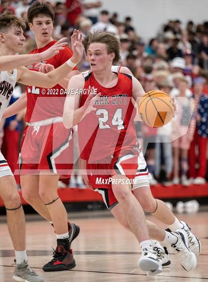 Thumbnail 3 in Alta vs. Park City (UHSAA 5A First Round) photogallery.