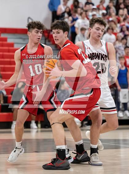 Thumbnail 1 in Alta vs. Park City (UHSAA 5A First Round) photogallery.