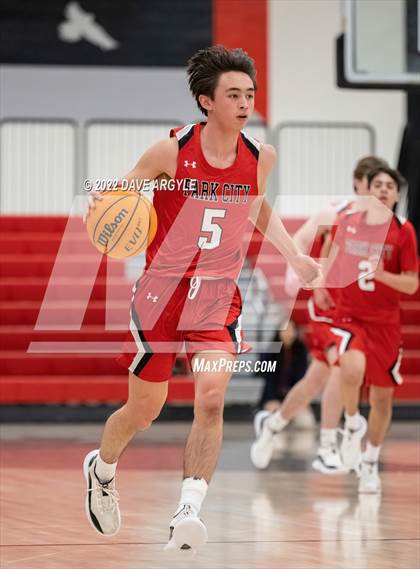Thumbnail 1 in Alta vs. Park City (UHSAA 5A First Round) photogallery.