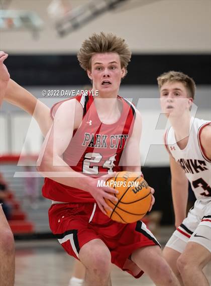 Thumbnail 3 in Alta vs. Park City (UHSAA 5A First Round) photogallery.