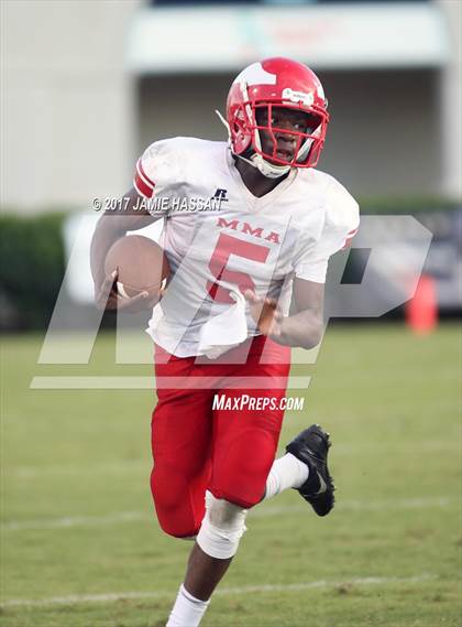 Thumbnail 1 in Palmetto Christian Academy vs Military Magnet Academy (Sertoma Classic) photogallery.