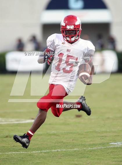 Thumbnail 3 in Palmetto Christian Academy vs Military Magnet Academy (Sertoma Classic) photogallery.