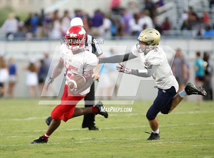 Thumbnail 1 in Palmetto Christian Academy vs Military Magnet Academy (Sertoma Classic) photogallery.