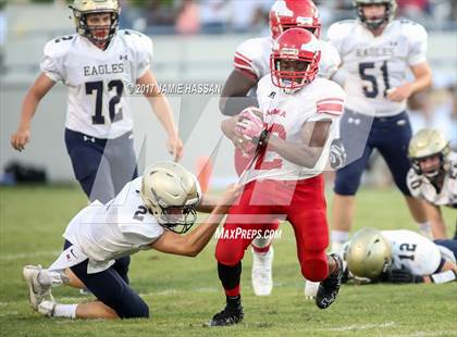 Thumbnail 2 in Palmetto Christian Academy vs Military Magnet Academy (Sertoma Classic) photogallery.