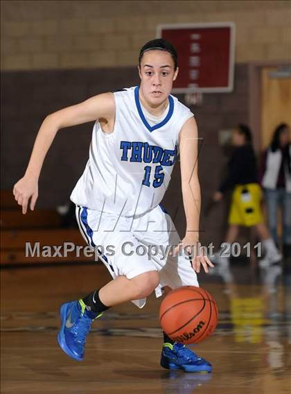 Thumbnail 2 in Bear River vs. Rocklin (Lincoln Invitational) photogallery.