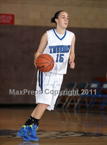 Thumbnail 2 in Bear River vs. Rocklin (Lincoln Invitational) photogallery.