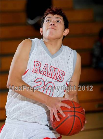 Thumbnail 1 in Desert Mirage vs. Desert Chapel (MaxPreps Holiday Classic) photogallery.
