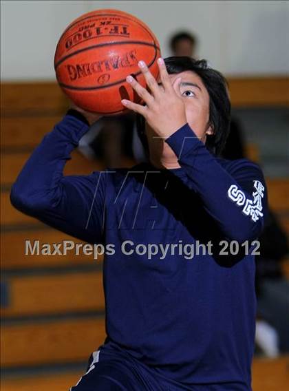 Thumbnail 1 in Desert Mirage vs. Desert Chapel (MaxPreps Holiday Classic) photogallery.
