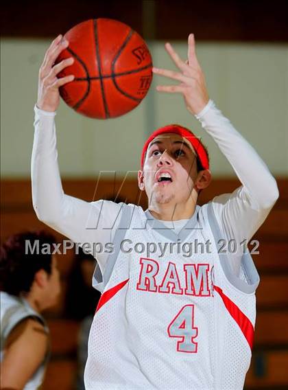 Thumbnail 2 in Desert Mirage vs. Desert Chapel (MaxPreps Holiday Classic) photogallery.