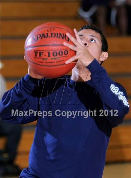 Thumbnail 3 in Desert Mirage vs. Desert Chapel (MaxPreps Holiday Classic) photogallery.