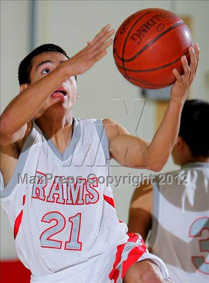 Thumbnail 1 in Desert Mirage vs. Desert Chapel (MaxPreps Holiday Classic) photogallery.