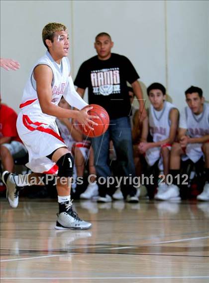 Thumbnail 3 in Desert Mirage vs. Desert Chapel (MaxPreps Holiday Classic) photogallery.