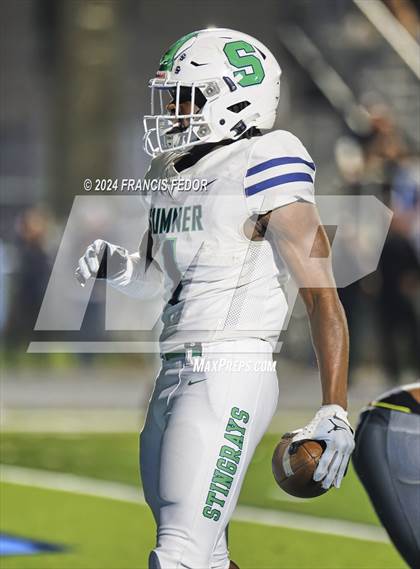 Thumbnail 2 in Sumner @ Newsome (FHSAA 7A Regional Quarterfinals) ***EDITORIAL*** photogallery.