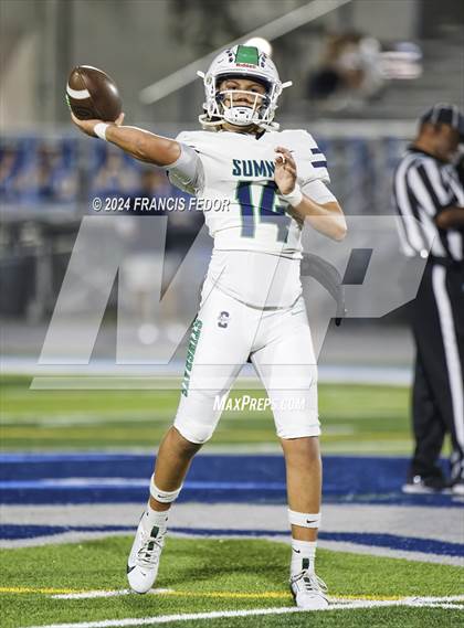 Thumbnail 1 in Sumner @ Newsome (FHSAA 7A Regional Quarterfinals) ***EDITORIAL*** photogallery.