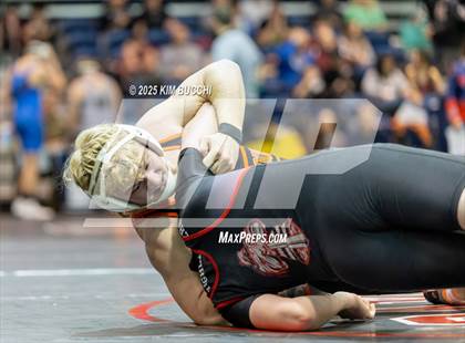 Thumbnail 1 in Webster County vs Richwood (WV Army National Guard Duals) photogallery.