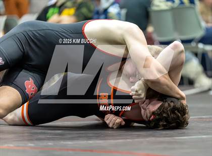 Thumbnail 2 in Webster County vs Richwood (WV Army National Guard Duals) photogallery.