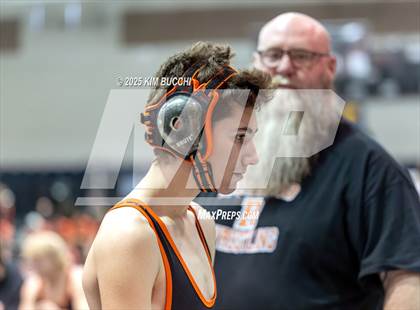 Thumbnail 2 in Webster County vs Richwood (WV Army National Guard Duals) photogallery.