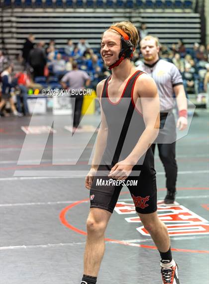Thumbnail 2 in Webster County vs Richwood (WV Army National Guard Duals) photogallery.